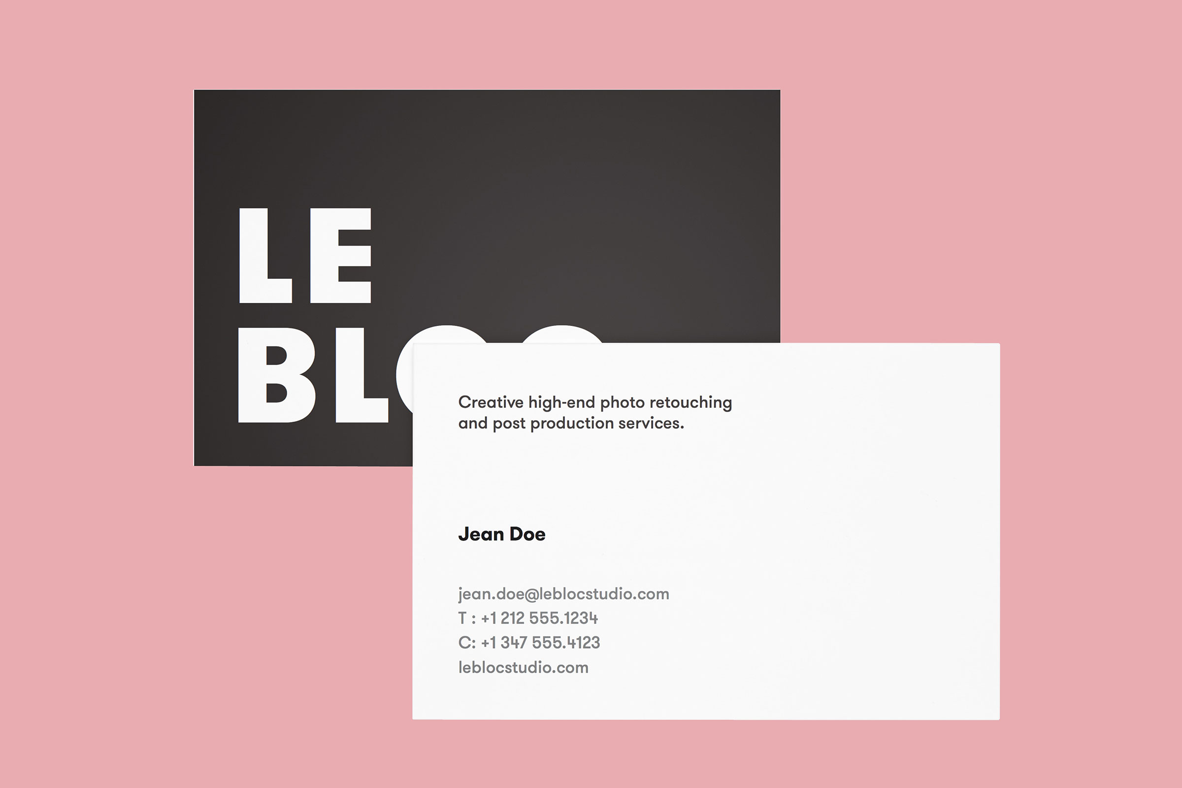 Le Bloc Business Cards