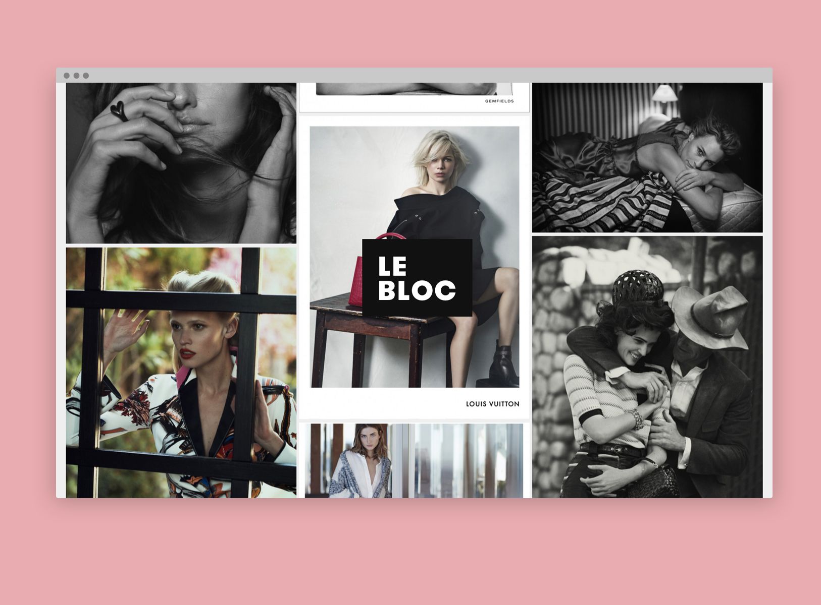 Le Bloc Splash page
